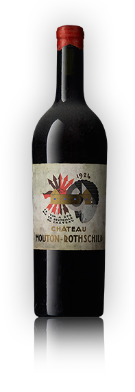 Bouteille ancienne Château Mouton Rothschild